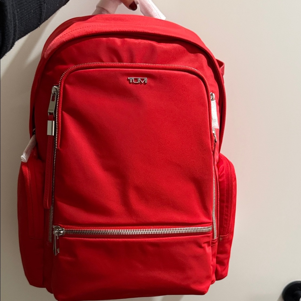 NEW! TUMI Voyageur Celina Red Women's Travel/Commute Backpack